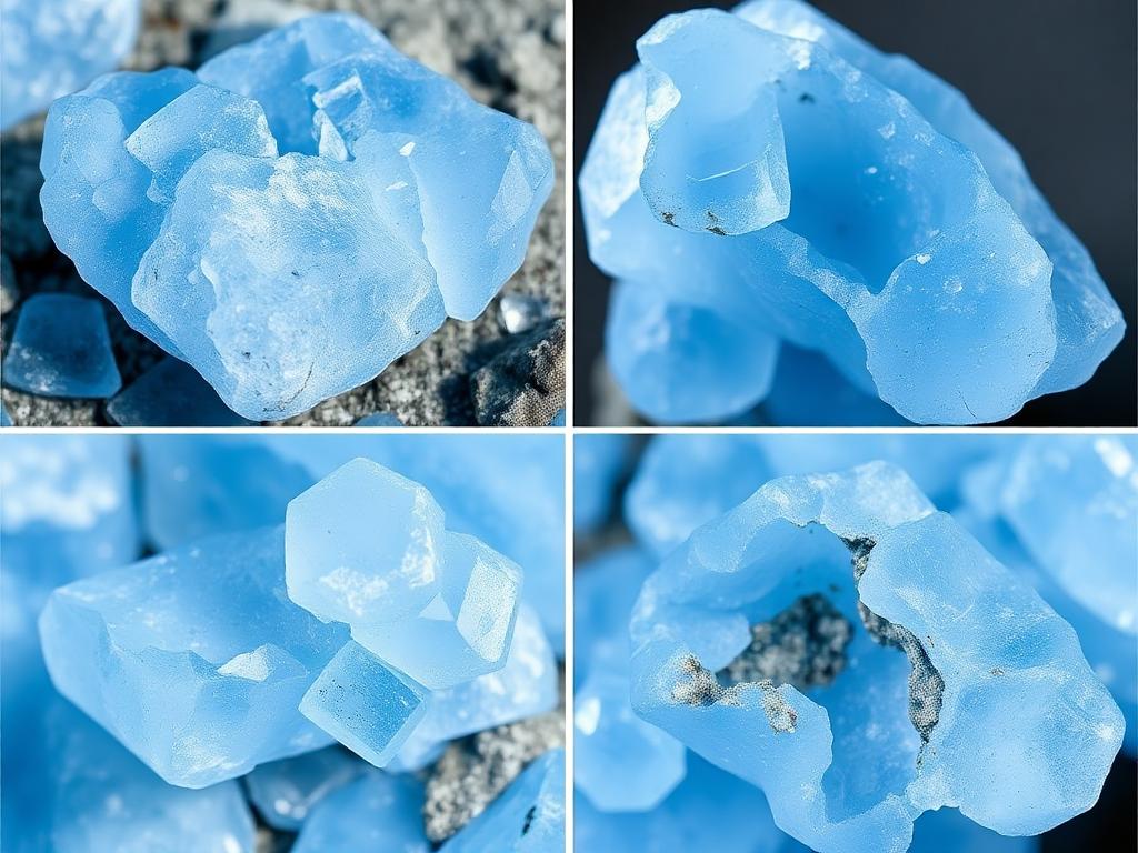 Blue Quartz Crystal