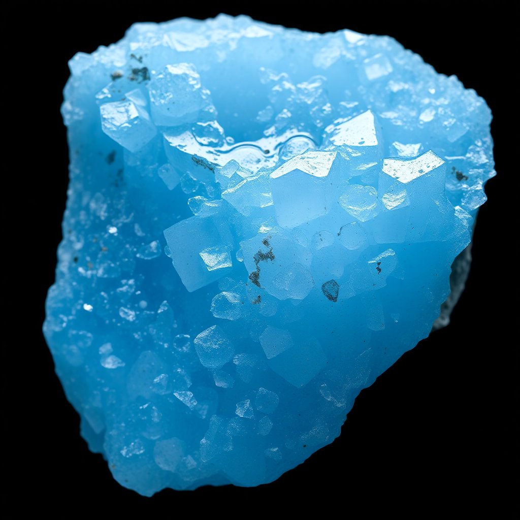 Blue Quartz Crystal