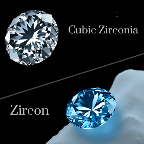 Cubic Zirconia vs. Zircon