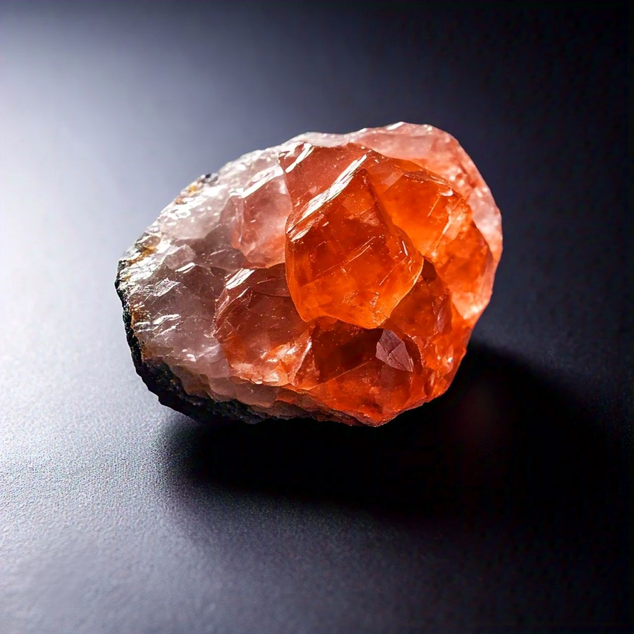 red quartz stone