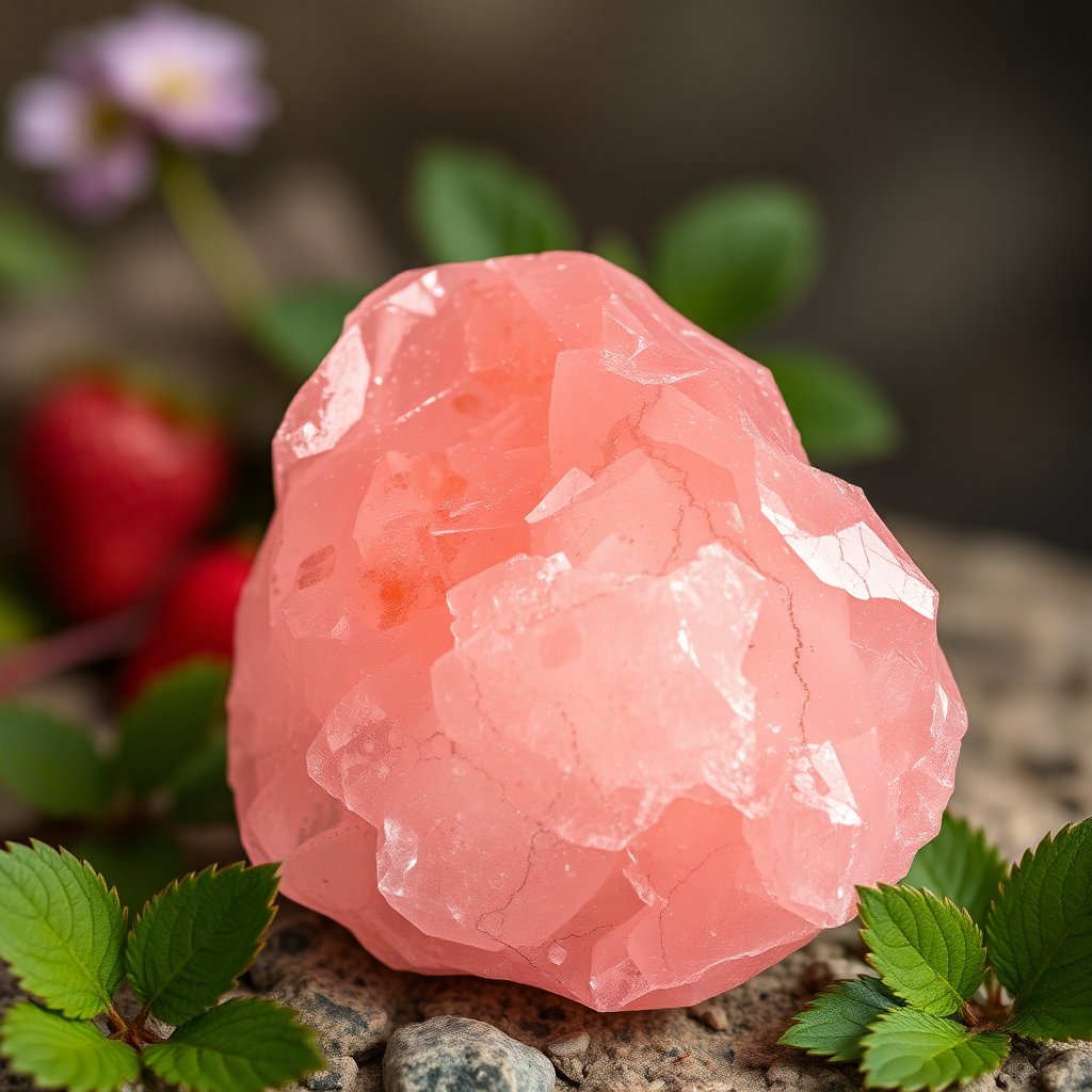 Strawberry quartz 