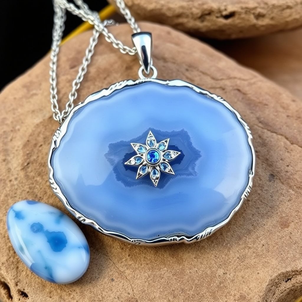 blue lace agate 